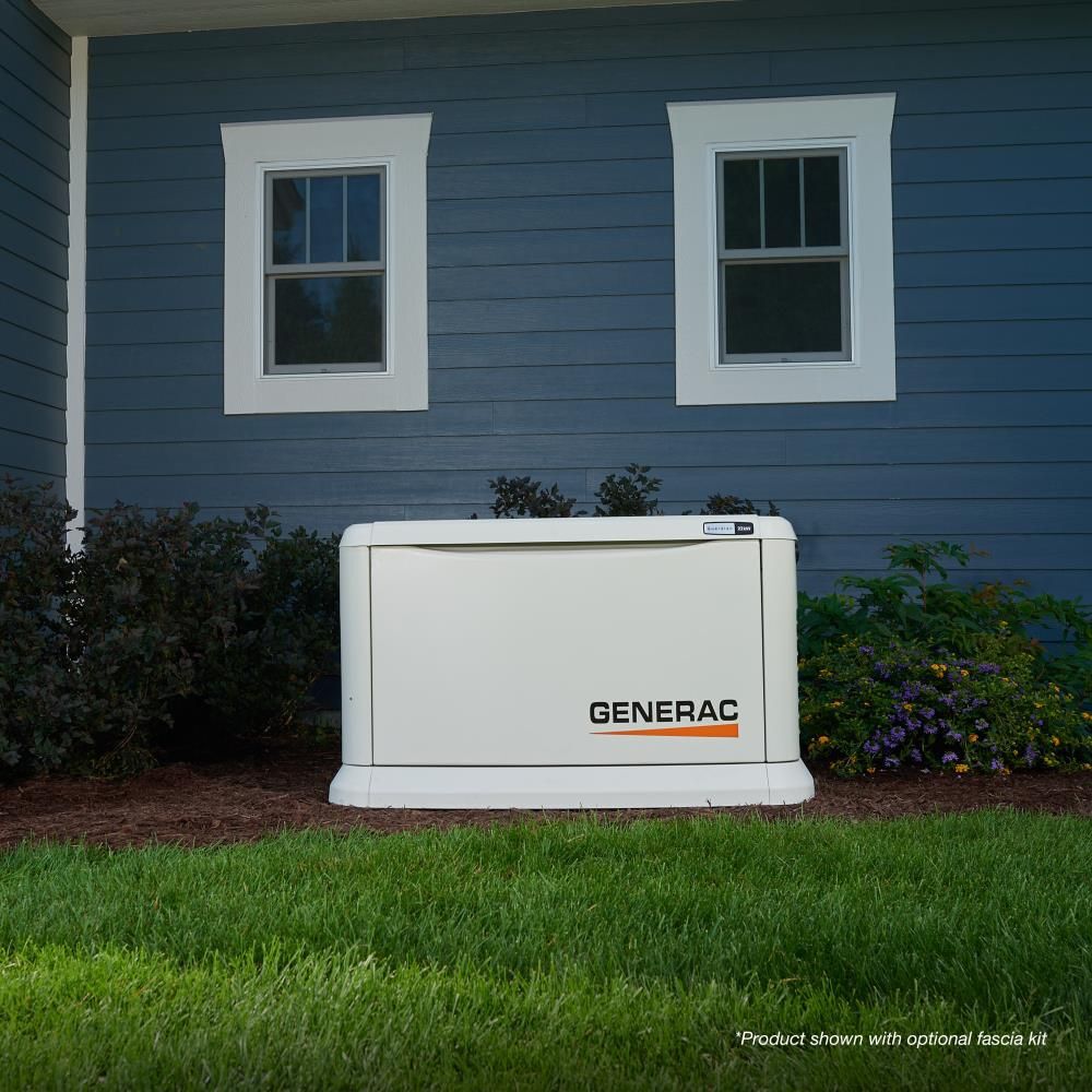 Generac Guardian Series 22,000 Watt (22kw) Dual Fuel 50-State Air-Cooled Home Standby Generator with 200-Amp Whole Home Transfer Switch, large image number 7