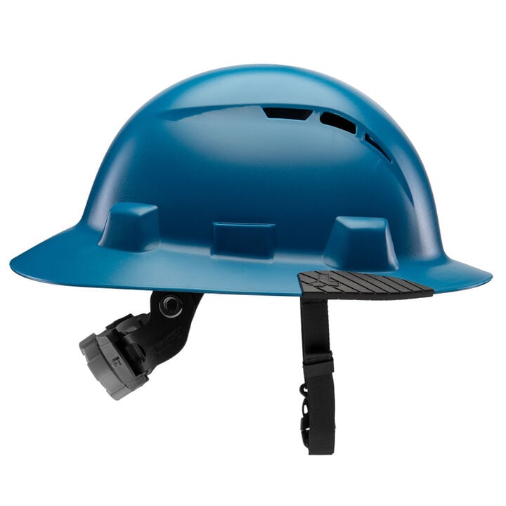Lift Safety IDAX Full Brim Vented Hard Hat Blue