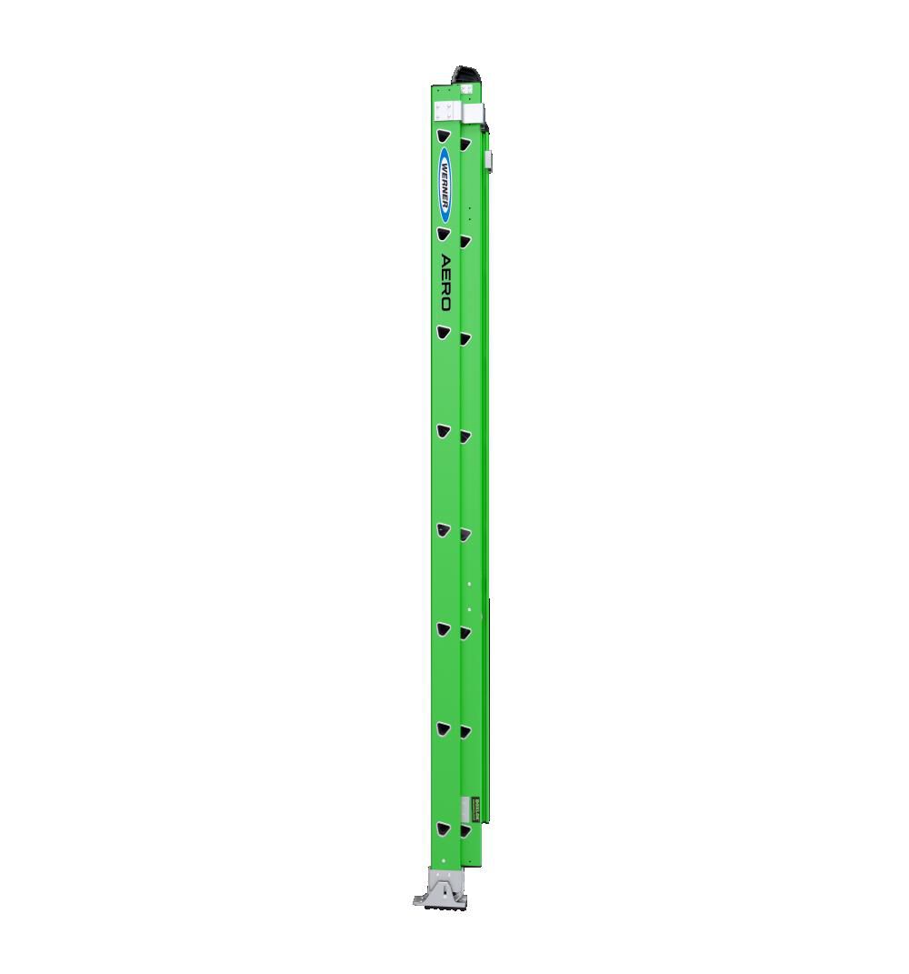 Werner AERO Extension Ladder TYPE IAA Fiberglass Box Rail/Tri Rung, large image number 3