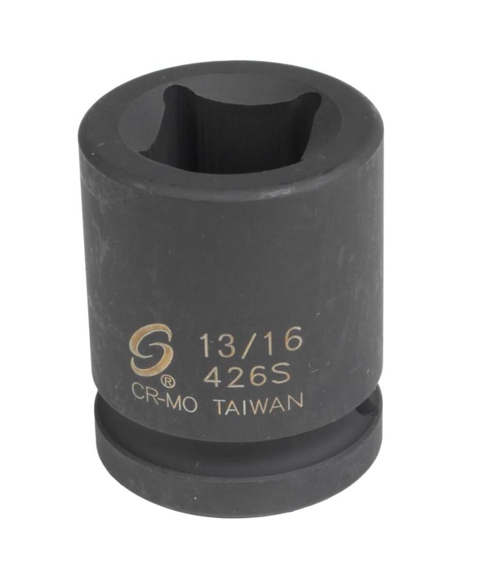 Sunex 13/16 In. 3/4 In. Drive Square Impact Socket, large image number 1