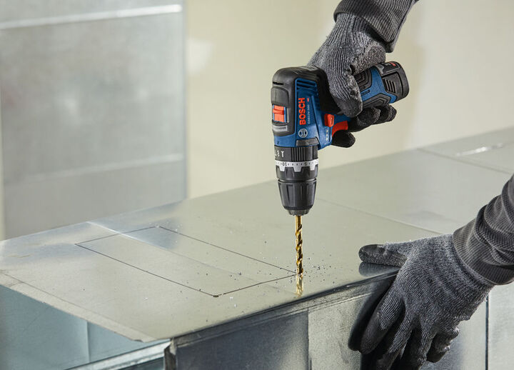 Bosch 12V Max 3/8in Hammer Drill/Driver Kit with 2 2.0 Ah Batteries, large image number 5