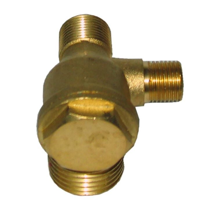 Powermate 1/2 in 90 Degree Left Check Valve