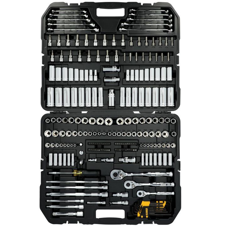 DEWALT TOUGHSERIES 242 Piece 3 Drive Mechanics Tool Set