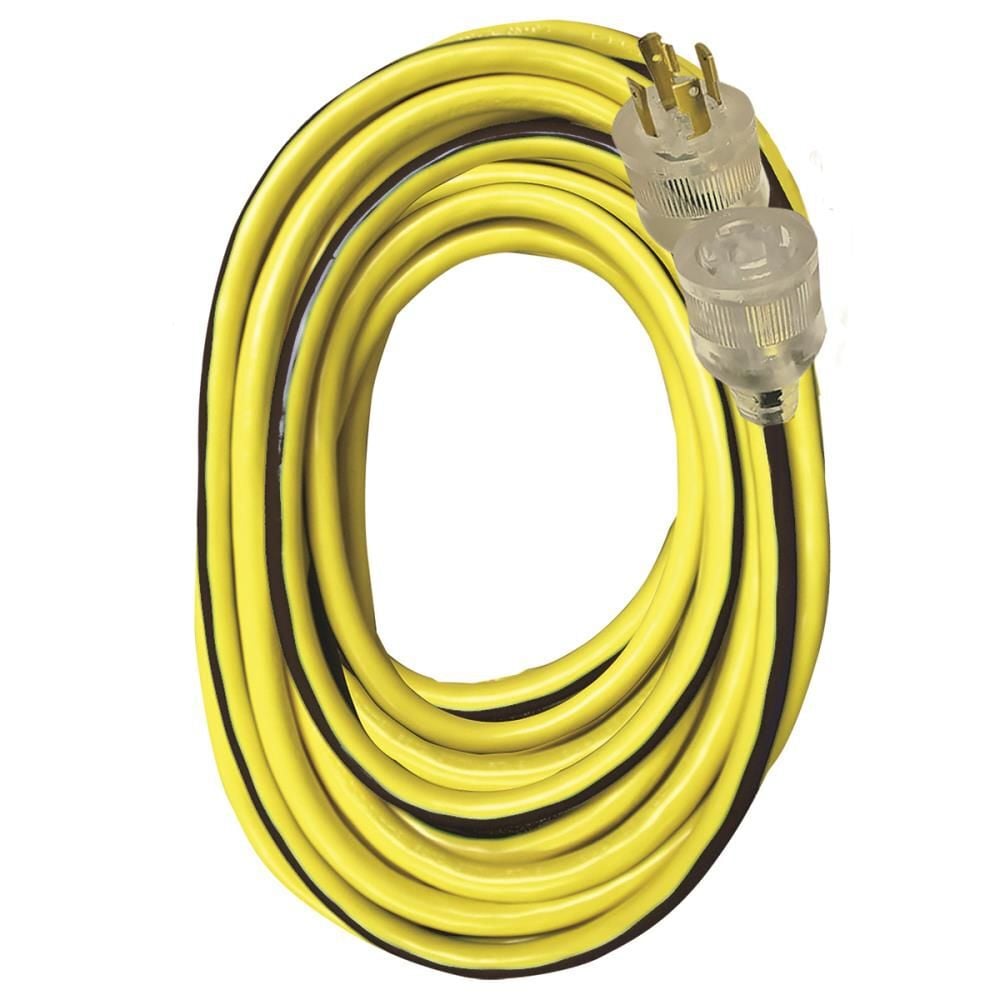Voltec Generator Extension Cord 25 Ft. 10/4 SJTW L14-30, large image number 1