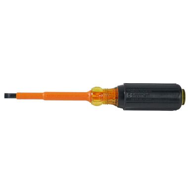 Klein Tools Insulated 1/4 In. Cabinet Tip Screwdriver with 4 In. Shank, large image number 7
