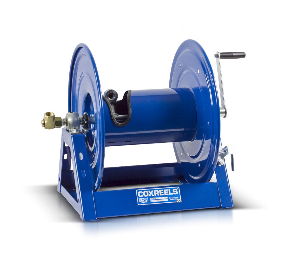 Coxreels Hand Crank Hose Reel 3/4inx100ft 3000PSI no hose, large image number 1