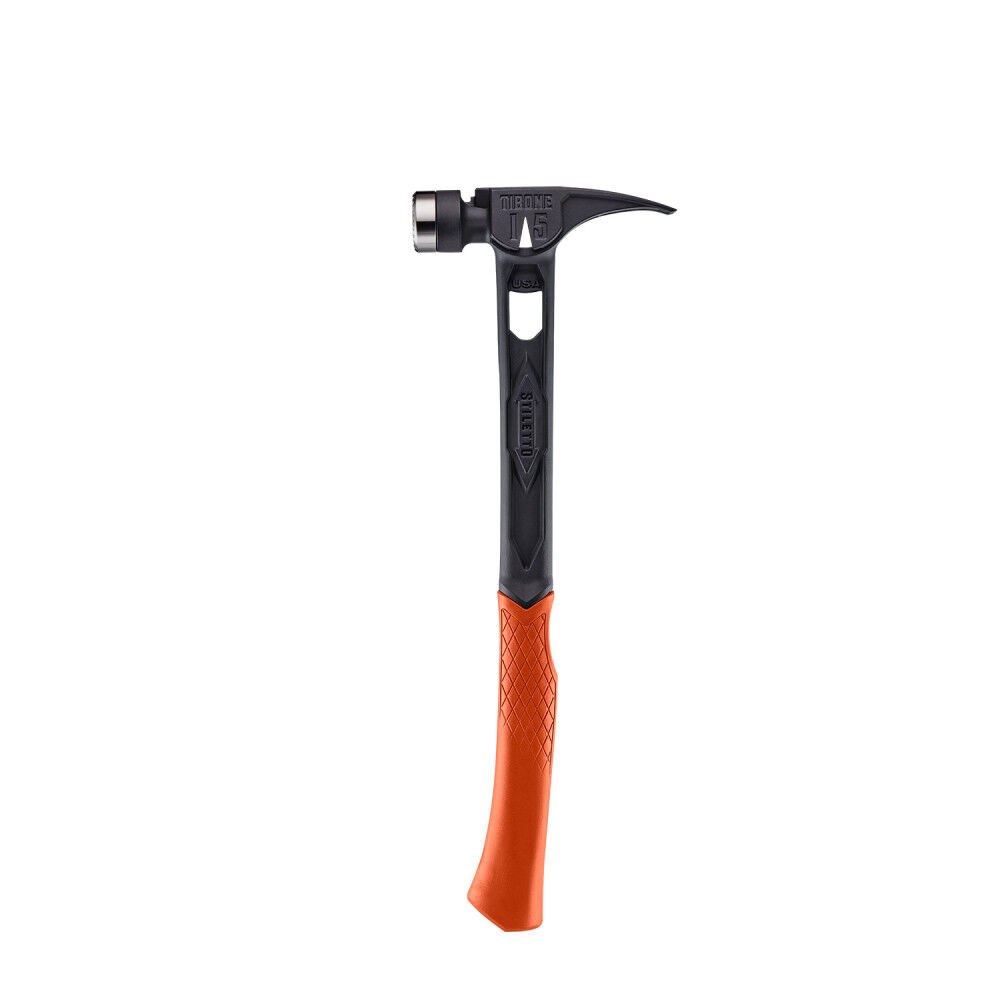 Stiletto TIBONE 15oz Limited Edition Black Titanium Framing Hammer, large image number 8