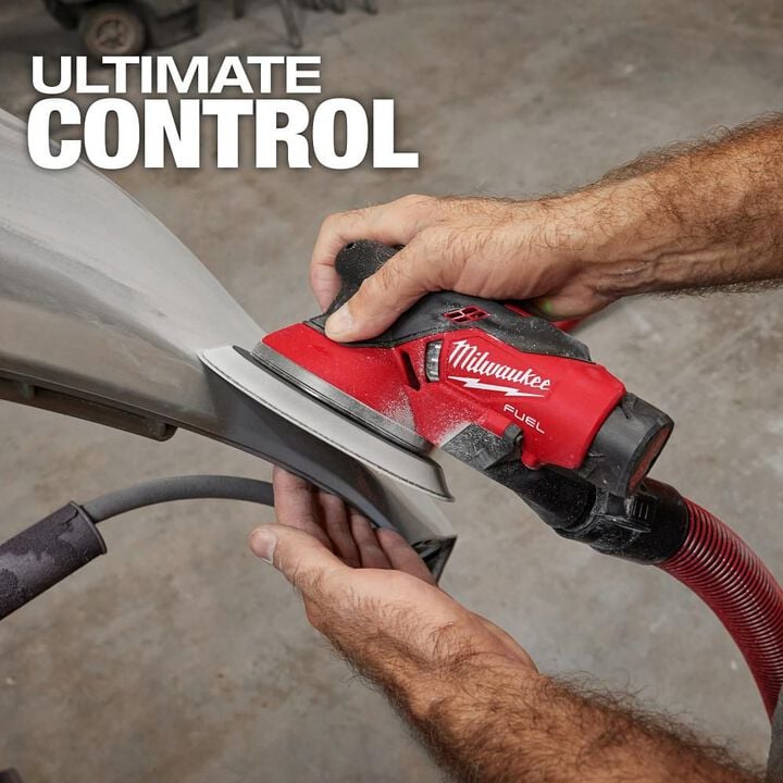 Milwaukee M12 FUEL 6 Inch Random Orbital Sander, 3/32 Inch (Bare Tool), large image number 10