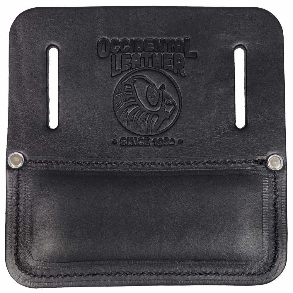 Occidental Leather Black 12-14 Oz Bridle Leather Tie Wire Reel Pad, large image number 1