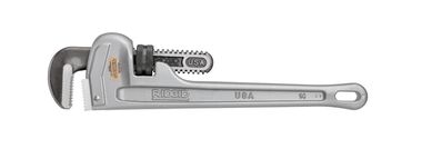 Ridgid 14 Inch Aluminum Straight Pipe Wrench, large image number 2