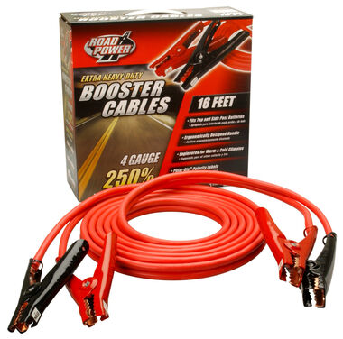Southwire Booster Cables Auto Battery with Polar Glow Clamps 4 Gauge 20', large image number 1