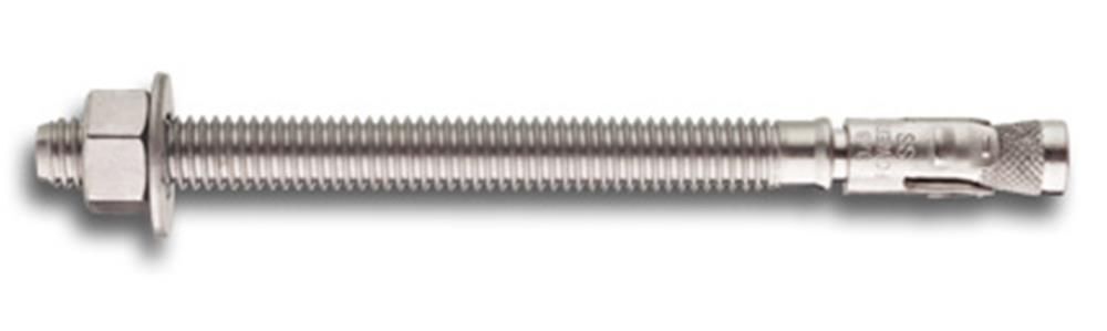 DEWALT Power-Stud+ SD6 5/8 x 6 Inch 316 Stainless Steel Concrete Wedge Anchor 25 Pieces, large image number 1