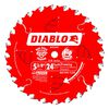 Diablo Tools 5-3/8 In. x 24 Tooth 10 mm Arbor Framing Saw Blade, small