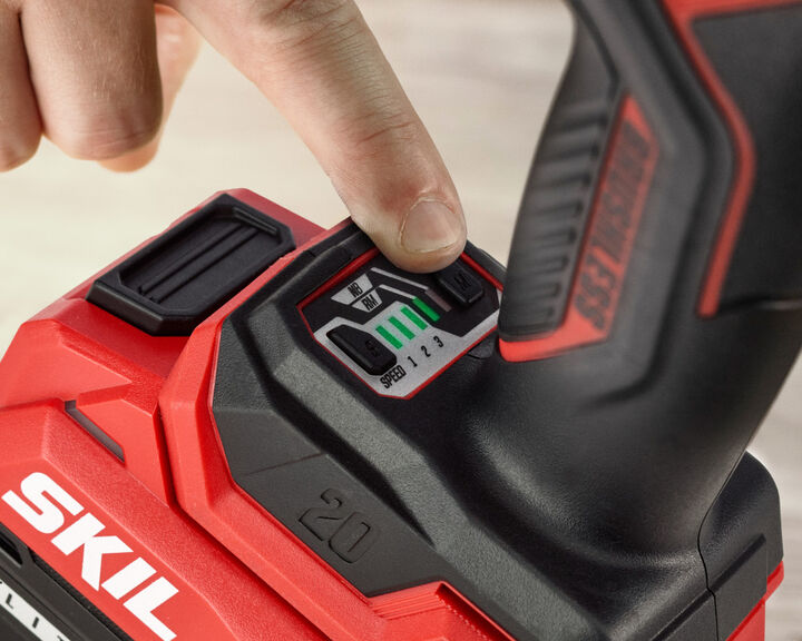 SKIL 20V Brushless 1/2 Inch Mid Torque Impact Wrench Kit, large image number 6