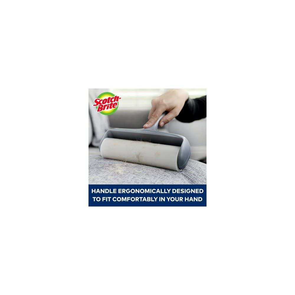 3M Scotch Brite 8 Inch Large Surface Lint Roller & Refill 2 Pack, large image number 6