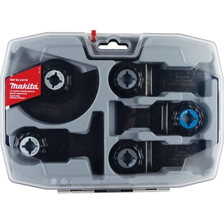 Makita 5 Pc Starlock Oscillating Blade Set, large image number 1