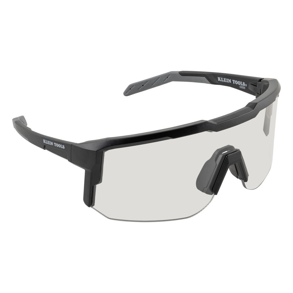 Klein Tools Blade Safety Glasses Black Frame Clear Lens – 03000