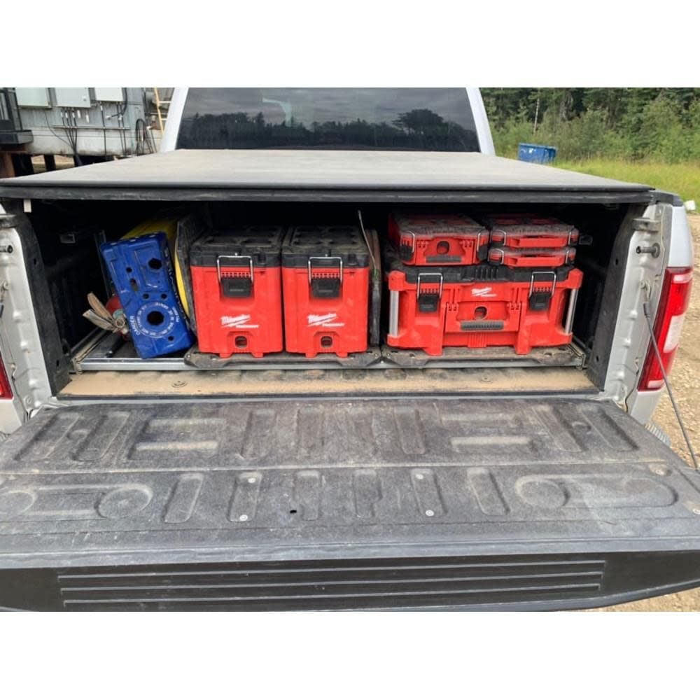 Milwaukee PACKOUT Large Tool Box & 100PC Shockwave Packout Kit Bundle, large image number 6