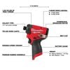 Milwaukee Promotional M12 FUEL 1/4 Inch Hex Impact Driver (Bare Tool), small image number 4