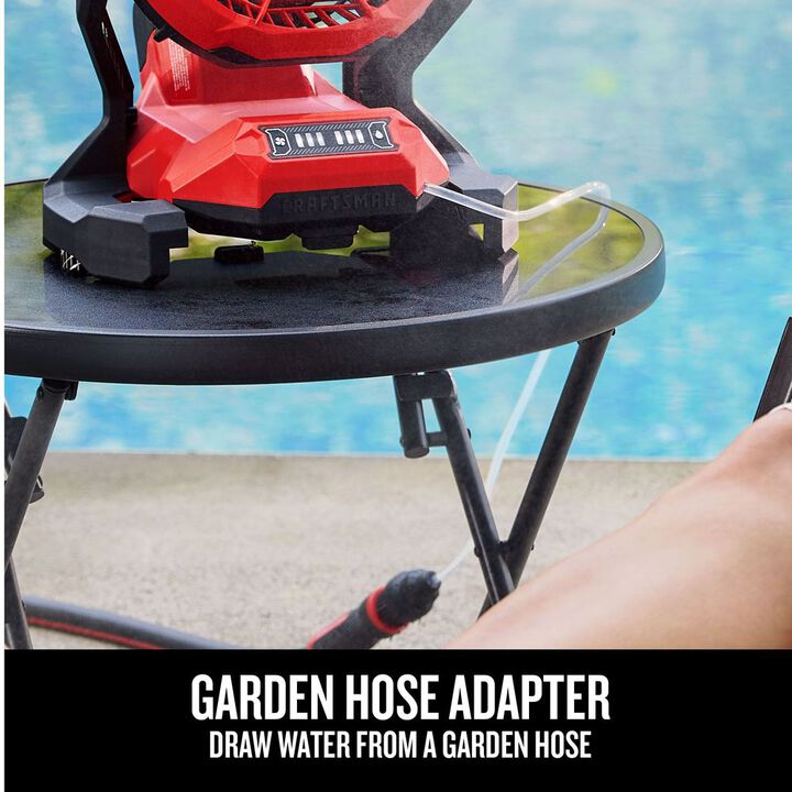 CRAFTSMAN V20 Cordless Misting Fan (Bare Tool), large image number 3