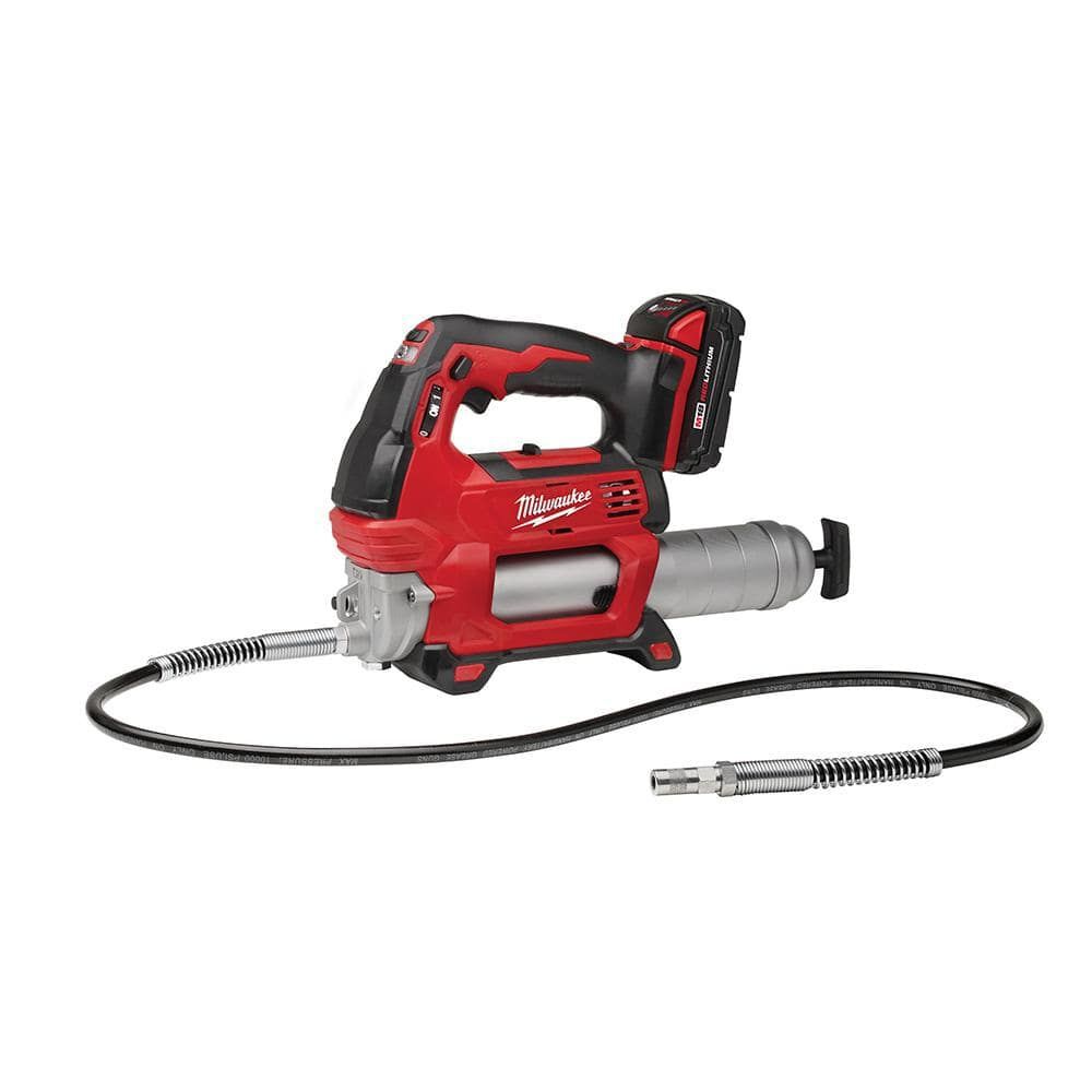 Milwaukee M18 2Spd Grease Gun Kit, M18/M12 Jobsite Speaker Bundle, large image number 6