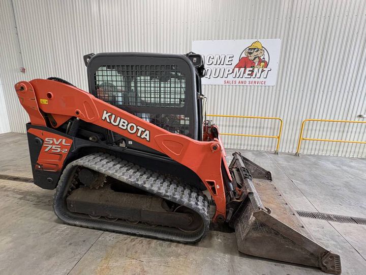 Kubota SVL75-2HC Tracked Skid Steer Loader Used 2017, large image number 2