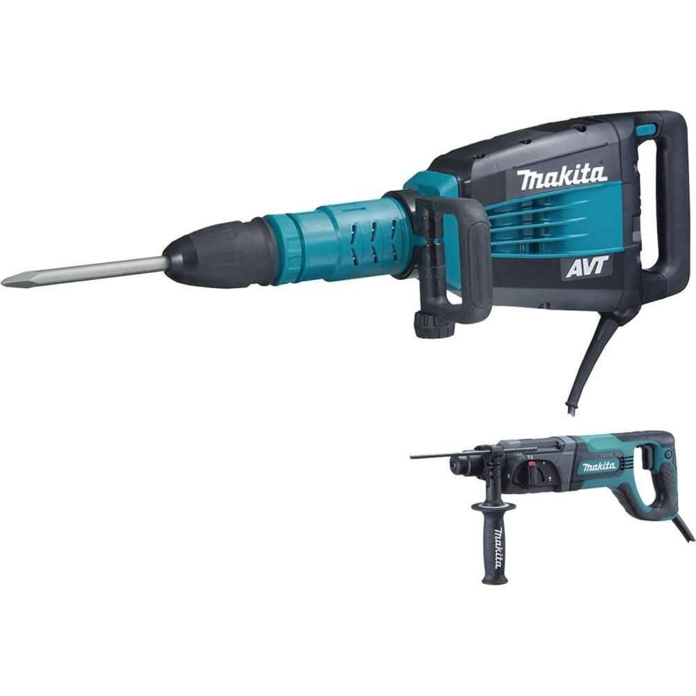Makita 27 lbs. 14 AMP SDS-MAX Demolition Hammer – HM1214CX