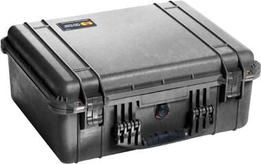 Pelican 1550 Black Hard Case 18.43In x 14.00In x 7.62In ID, large image number 0