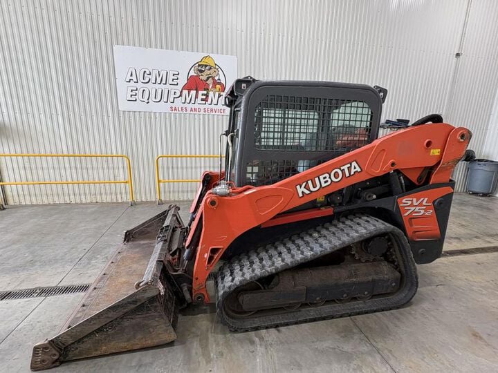 Kubota SVL75-2HC Tracked Skid Steer Loader Used 2017, large image number 6