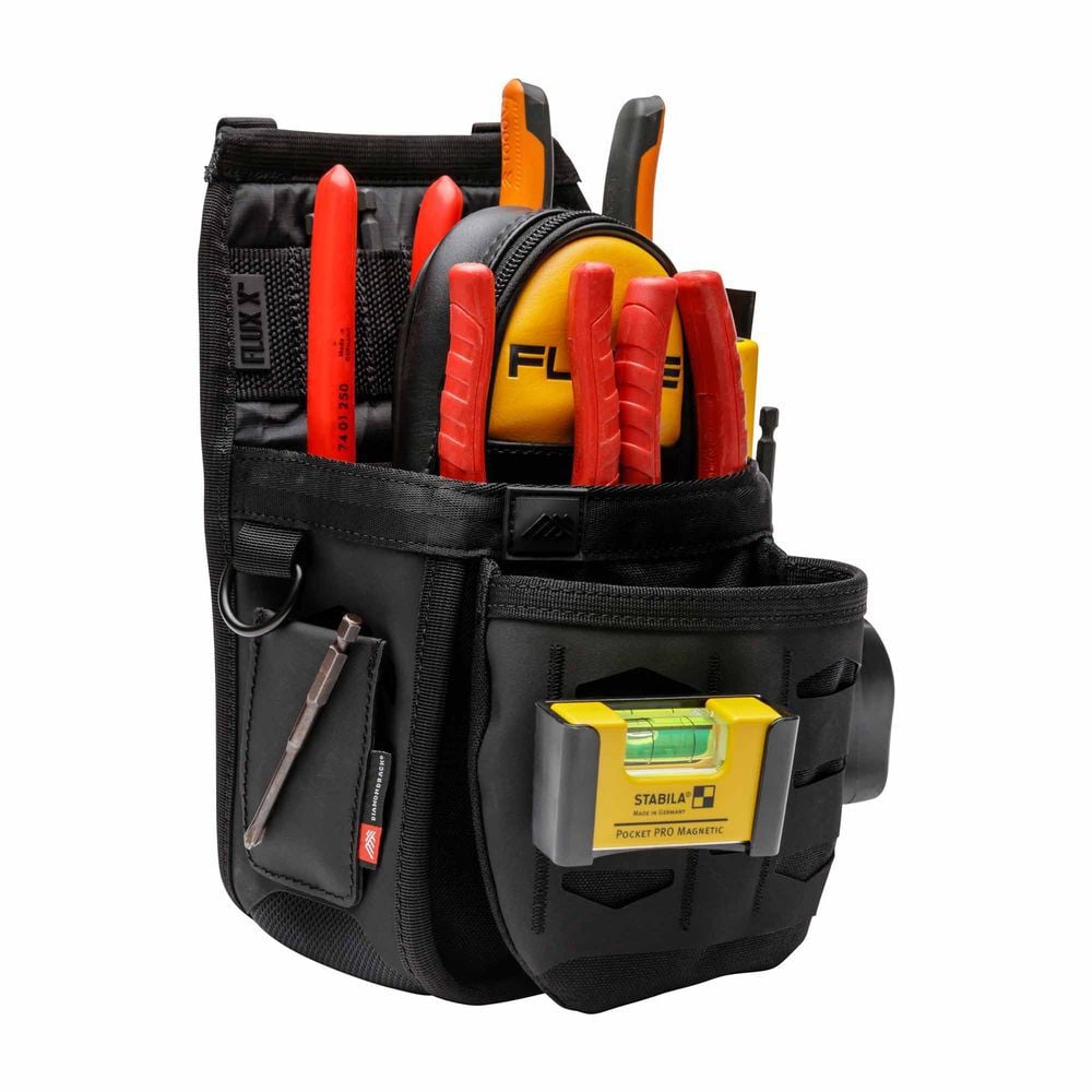 Diamondback Toolbelts Flux X Black Right Side Pouch with Hook & Loop Closure, large image number 9