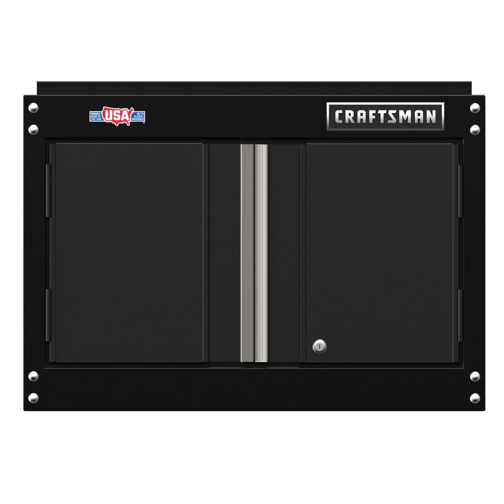 CRAFTSMAN S2000 Series 18 Inch Tall Wall Cabinet, Black, large image number 1