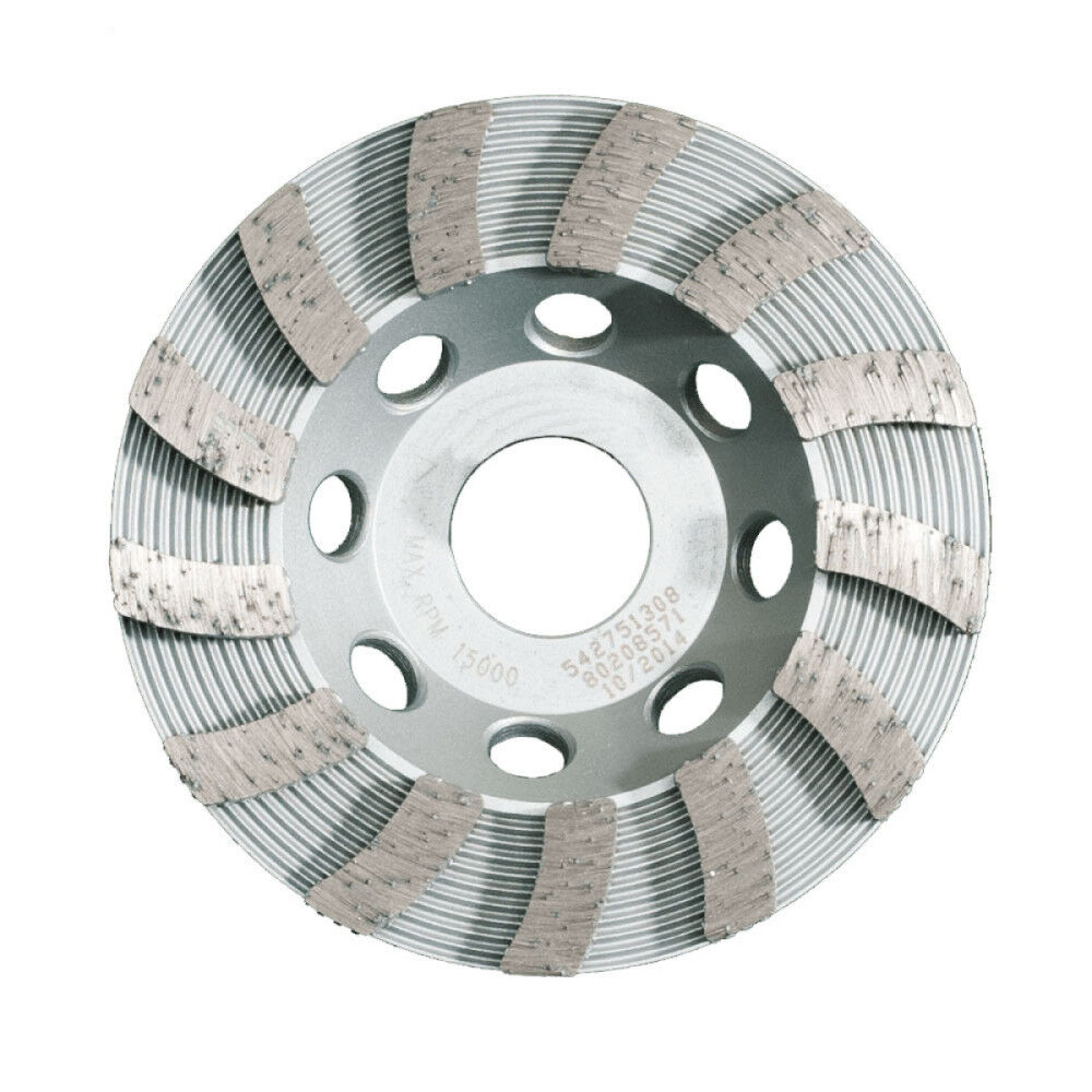 Husqvarna Construction Vari-Grind 7 Inch Single Row Segmented Diamond Cup Grinding Wheel for Concrete - 585327113