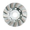 Husqvarna Construction Vari-Grind 7 Inch Single Row Segmented Diamond Cup Grinding Wheel for Concrete, small image number 1