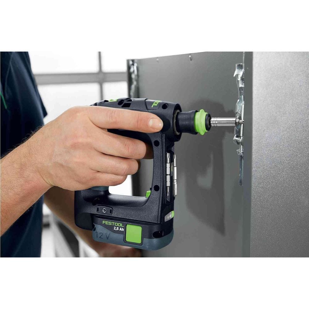 Festool Cordless 12V Battery-Powered Drill CXS 12 2,5-Set, large image number 3