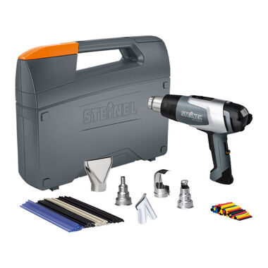 Steinel HL 2020 E Professional Heat Gun Silver Anniversary Kit, large image number 1