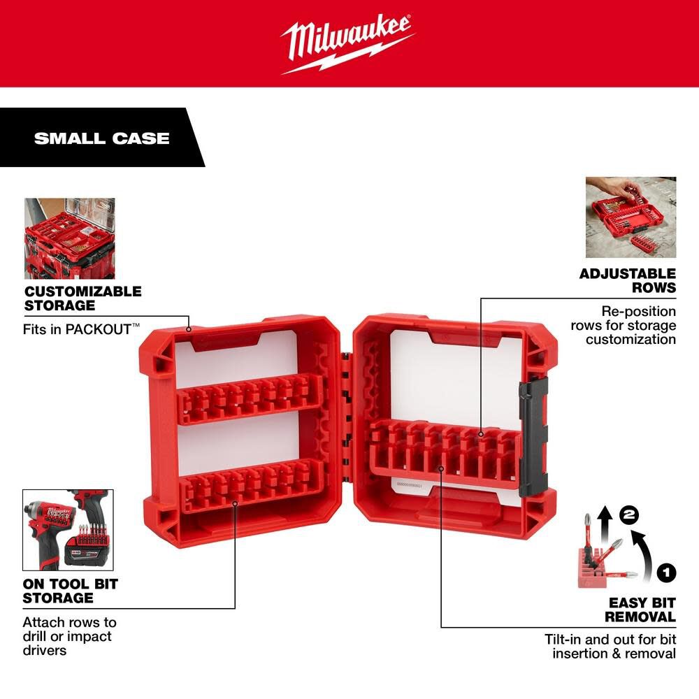 Milwaukee Customizable Small Case for Impact Driver Accessories, large image number 2