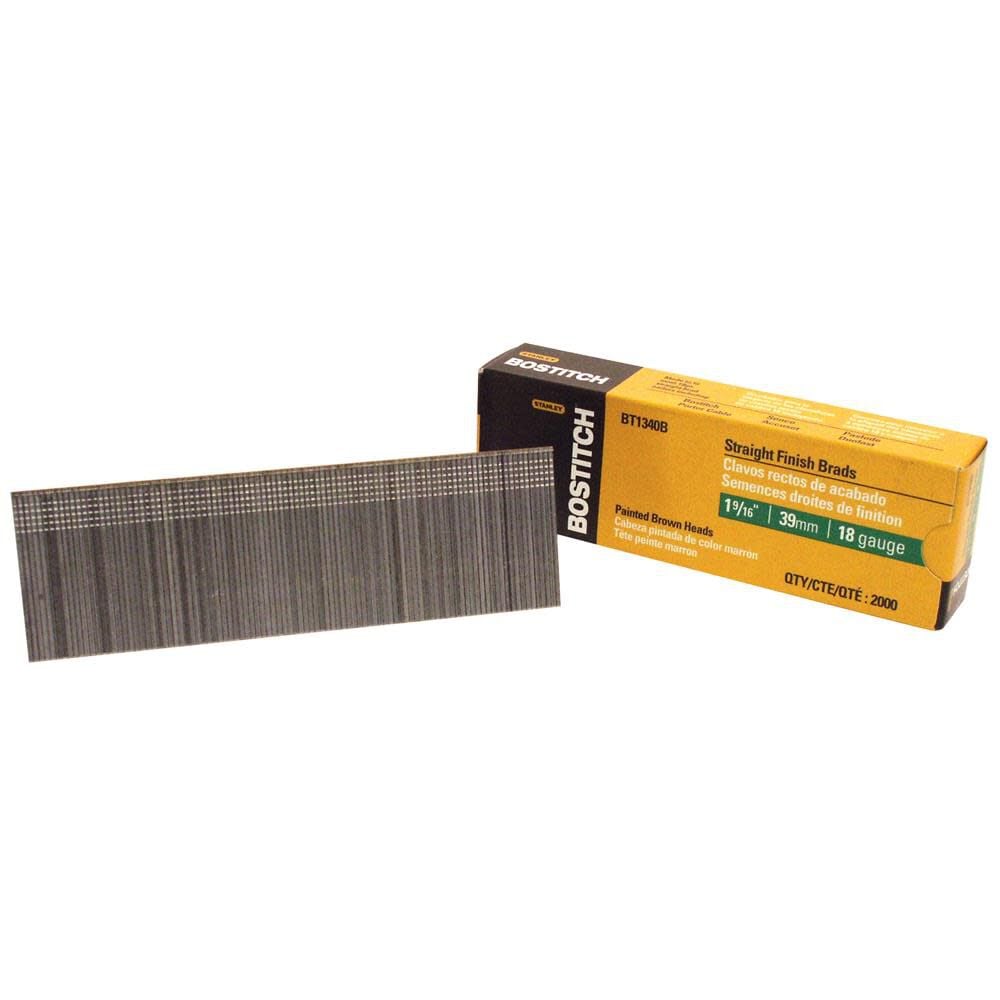 Bostitch 1-9/16 In. 18 Gauge Brad Nails – BT1340B