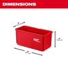 Milwaukee Large Bin Set for PACKOUT 2pk, small
