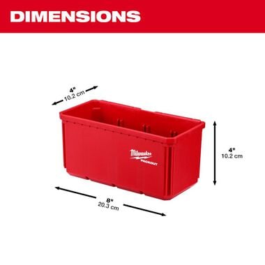 Milwaukee Large Bin Set for PACKOUT 2pk, large image number 2