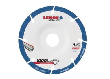 Lenox 4.5in T27 Diamond Combo Wheel