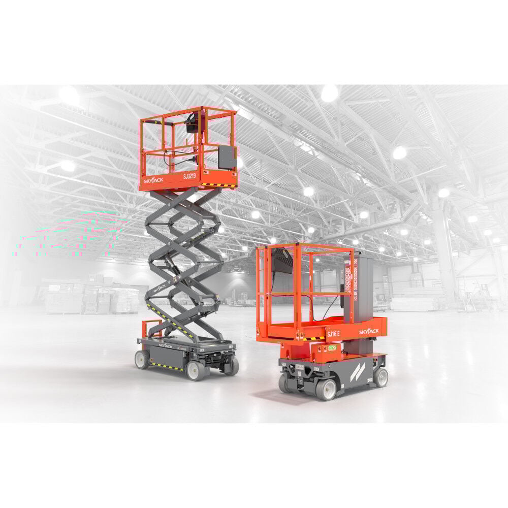 Skyjack 21.5 ft Working Height Vertical Mast Lift SJ16 E
