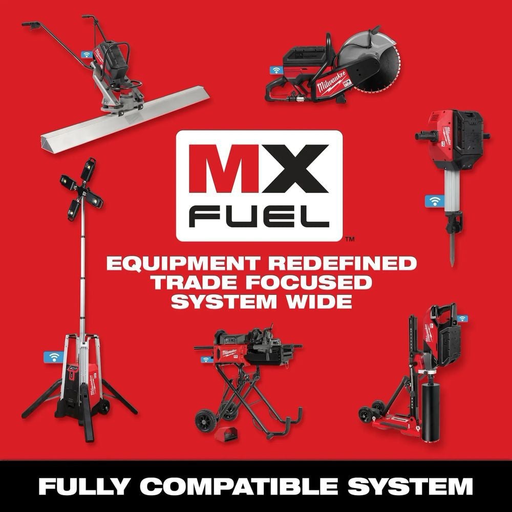 Milwaukee MX Fuel Carry-On 3,600 Watt 12.0Ah Lithium-Ion 1 Battery Portable Power Supply Kit, large image number 10