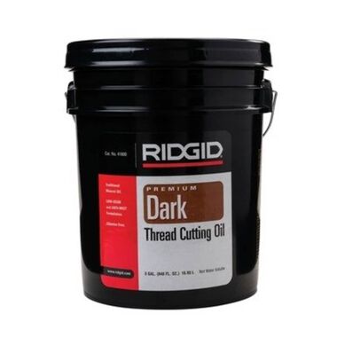 Ridgid 5 Gallon Dark Threading Oil, large image number 0