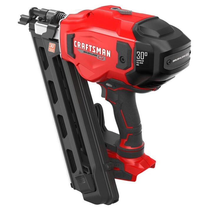 CRAFTSMAN V20 BRUSHLESS RP 30 Degree Framing Nailer (Bare Tool), large image number 4