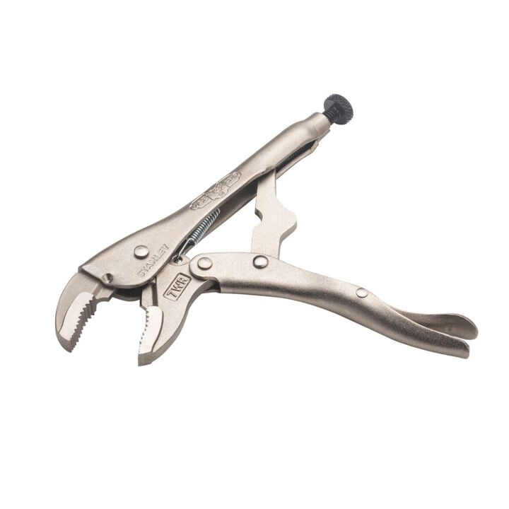 Stanley 7 Inch Curved Jaw Locking Pliers, large image number 1