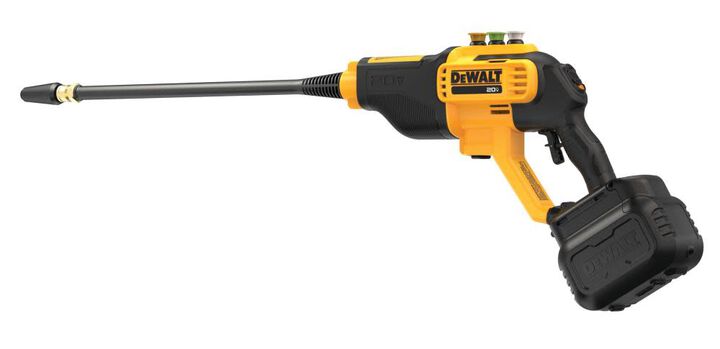 DEWALT 20V Max 550 PSI 1.0 GPM Battery Powered Cold Water Power Cleaner with 4 Spray Nozzles Bare Tool, large image number 5