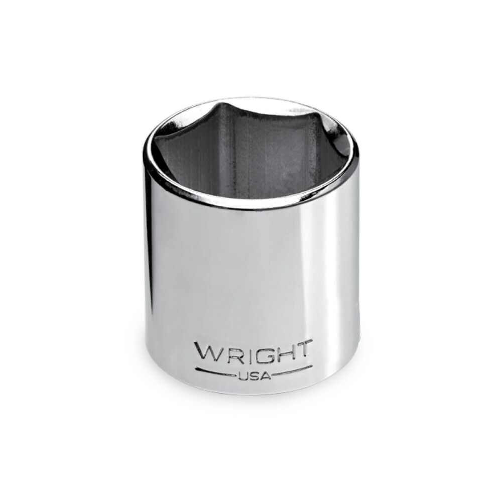 Wright Tool 1-1/8 Inch 1/2 Drive 6 Point Socket - 14036