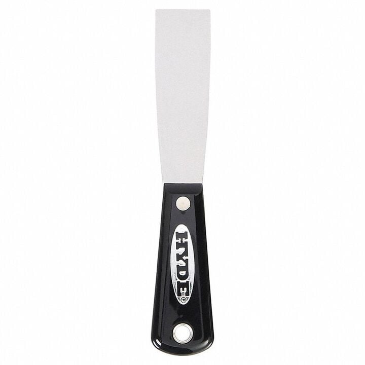 Hyde 1-1/4 Inch Flexible High Carbon Steel Putty Knife, large image number 1