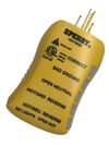 Gardner Bender Sperry Instruments HGT6520 Stop Shock II GFCI Outlet Circuit Analyzer Tester Detects Low Resistance Single LED Indication of Wiring Error 1/Ea, small image number 3