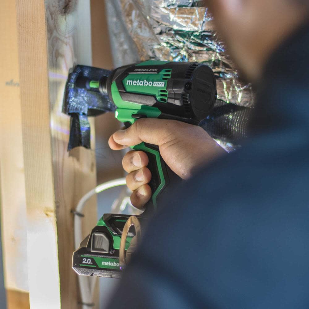Metabo HPT Promotional 18V MultiVolt Cordless Impact Driver Tool Body Only, large image number 16
